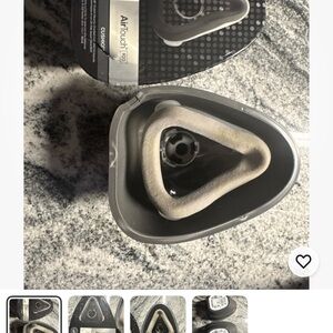 ResMed AirTouch Triangular CPAP Cushion in Gray and Black